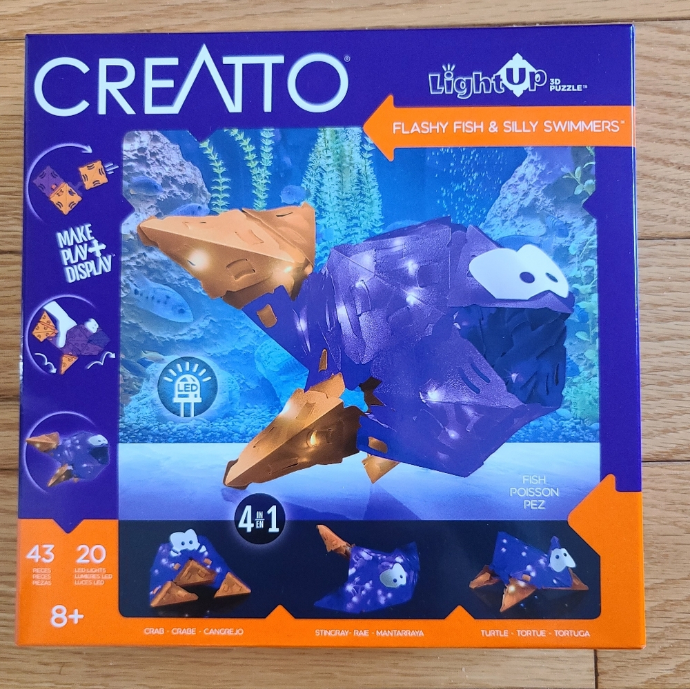 Creatto Light-Up 3D Fish Puzzle